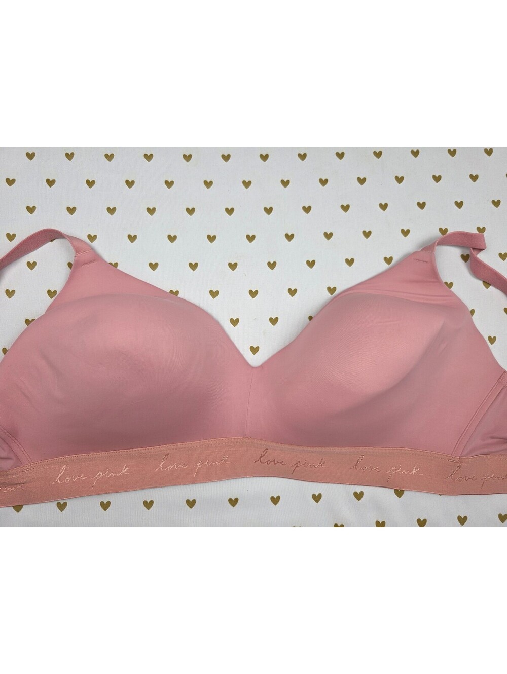 Victorias Secret PINK Wireless No wire 40DDD 40F Wear Everywhere Bra